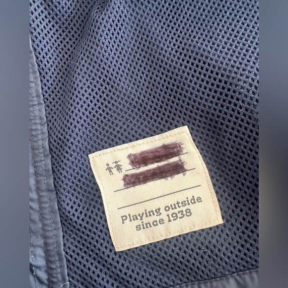 Columbia Spring Hooded Jacket - Blue/Navy - Size 10/12 - Picture 6 of 8